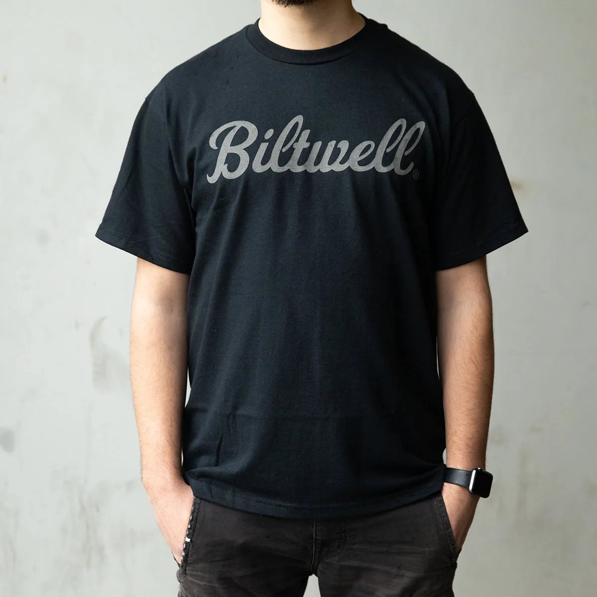 Script Grey T-Shirt