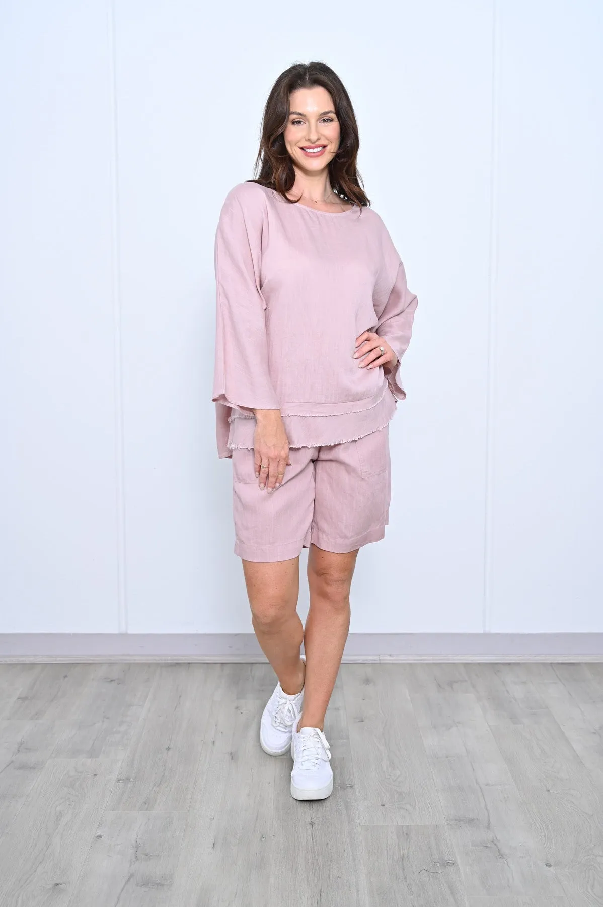 Serenity Linen Blend Short