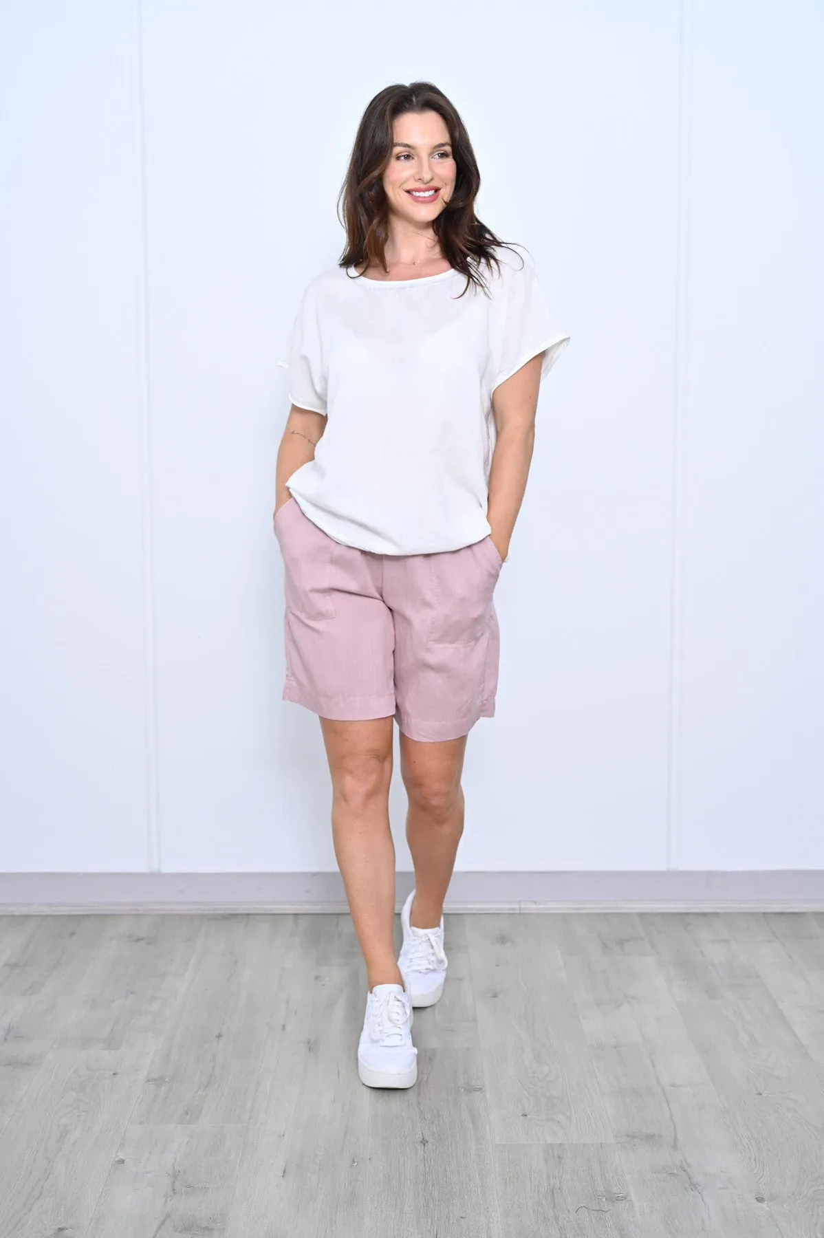 Serenity Linen Blend Short