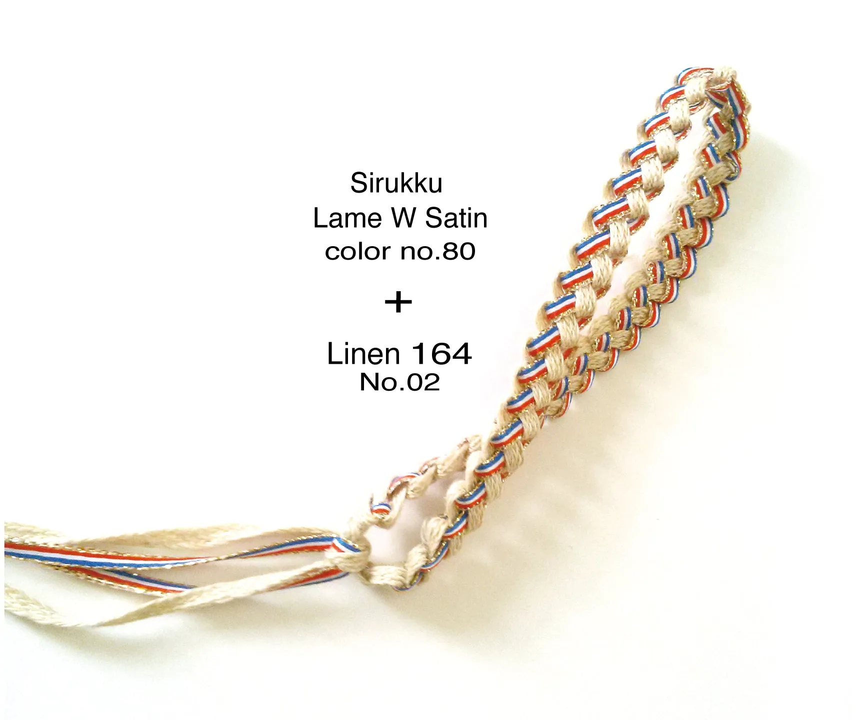 Sirukku Lame W Satin 3mm