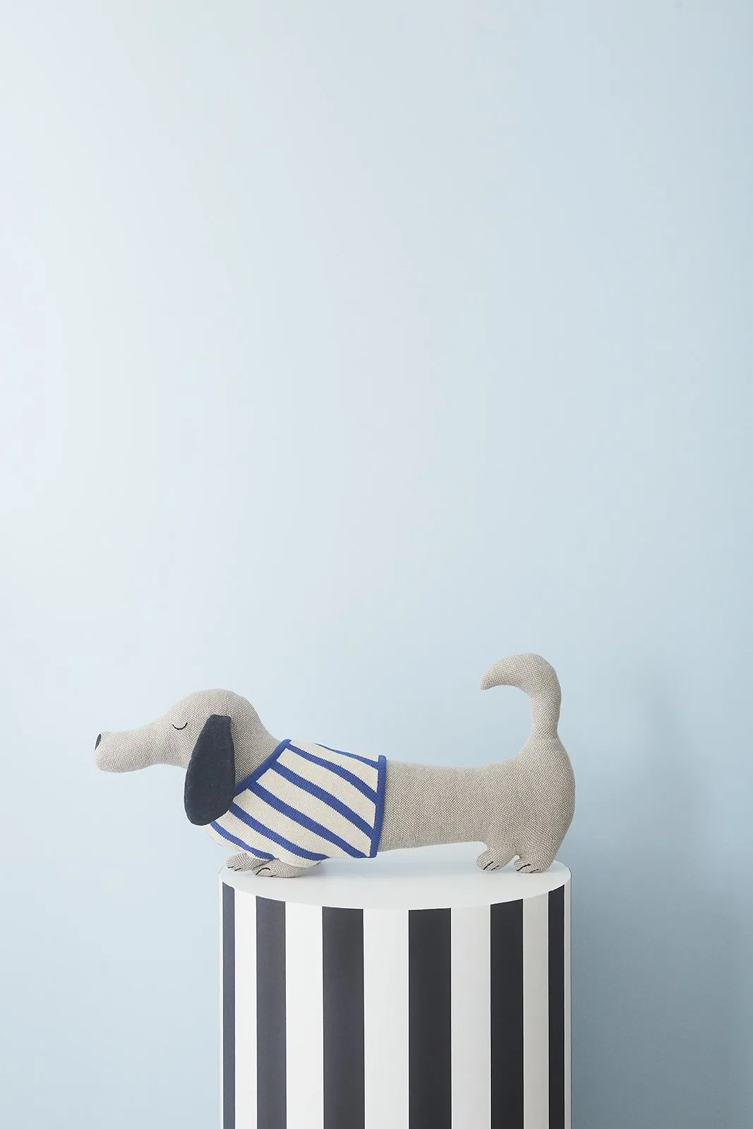 Slinkii Dog - Beige / Dark Blue