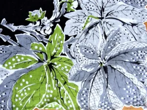 Striking Design VINTAGE 1950s Printed Hanky Handkerchief Hankie Frame It Give As Gift Collectible Hankies Colorful Hanky