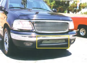 T-REX Billet Series, Bolt On Bumper Grille - Polished - 1999-2003 F150