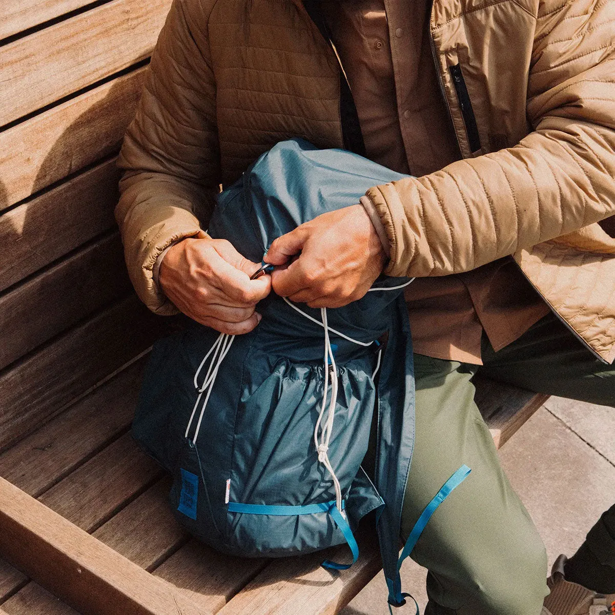 Topo Designs : TopoLite Cinch Pack 16L : Olive