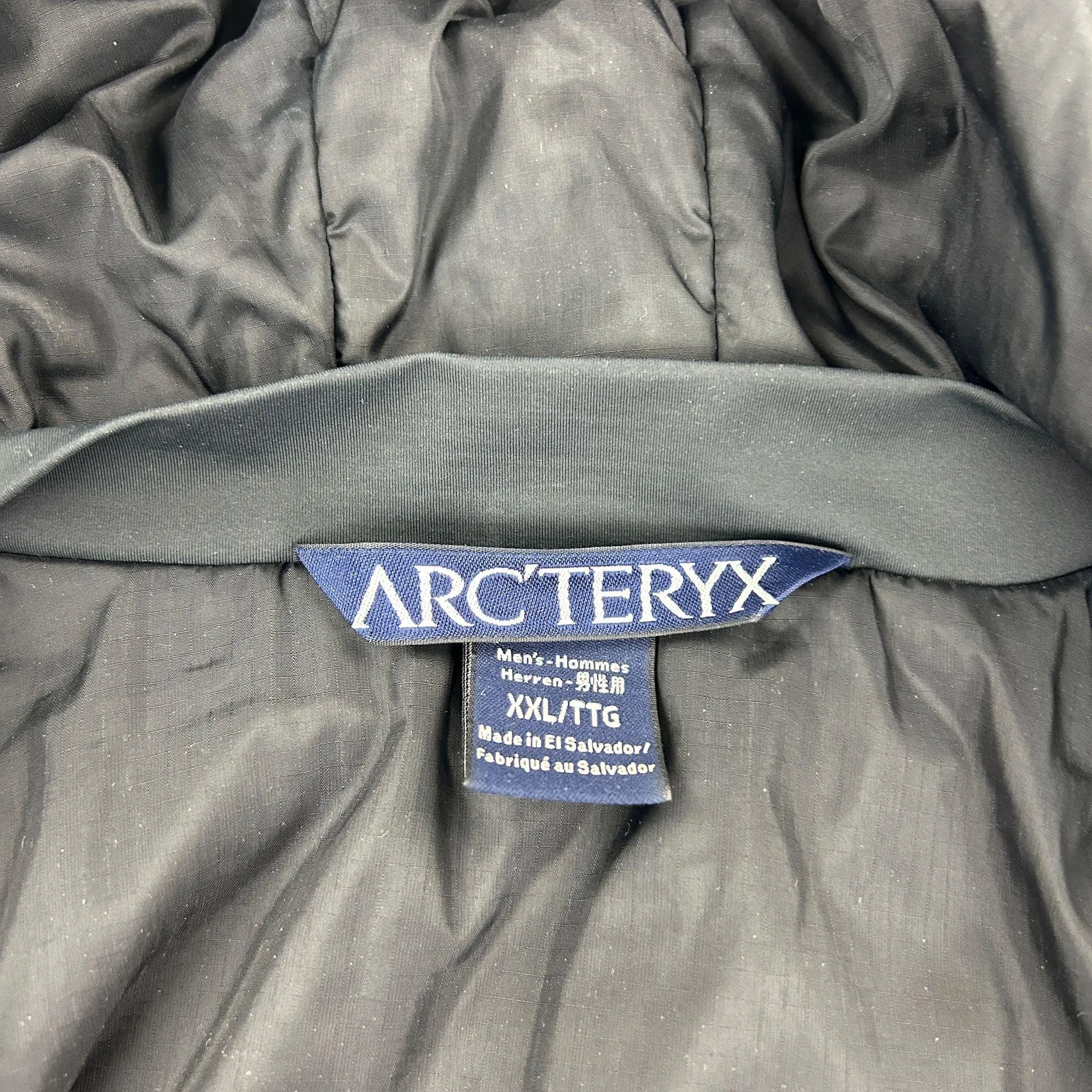 Vintage Arcteryx LEAF Cold WX Puffa Jacket Size XXL