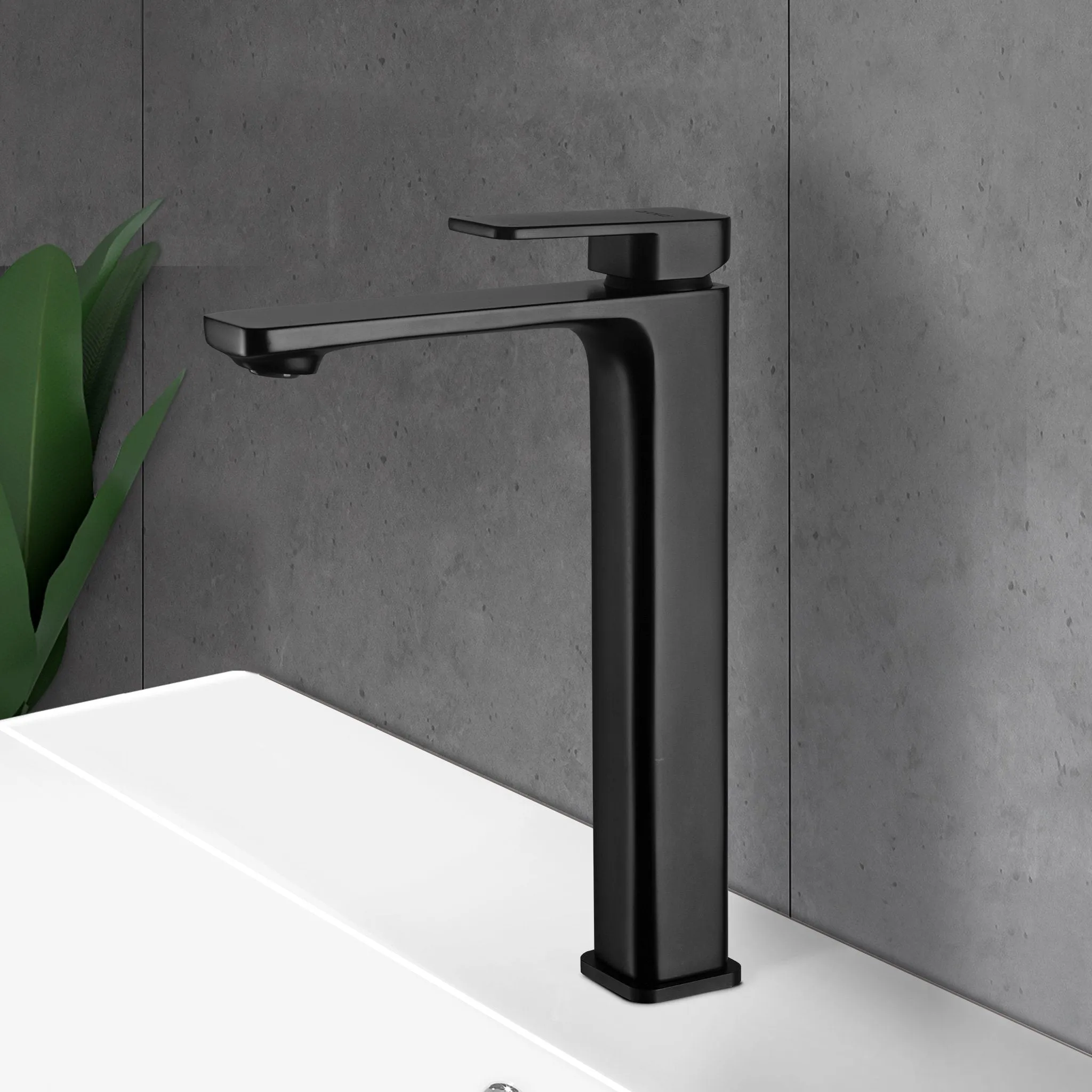 VIVA Tall Basin Mixer Black - BT-202B