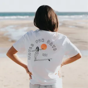 Waves for Days Organic T-Shirt