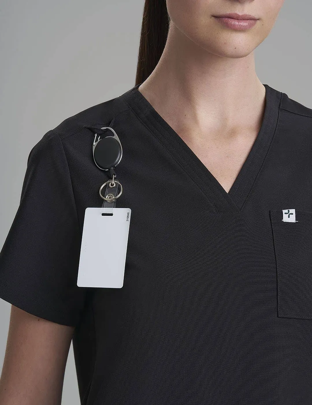 Womens 3-Pocket V-Neck Scrub Top Core Colorways