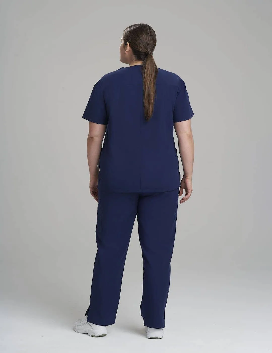 Womens 3-Pocket V-Neck Scrub Top Core Colorways
