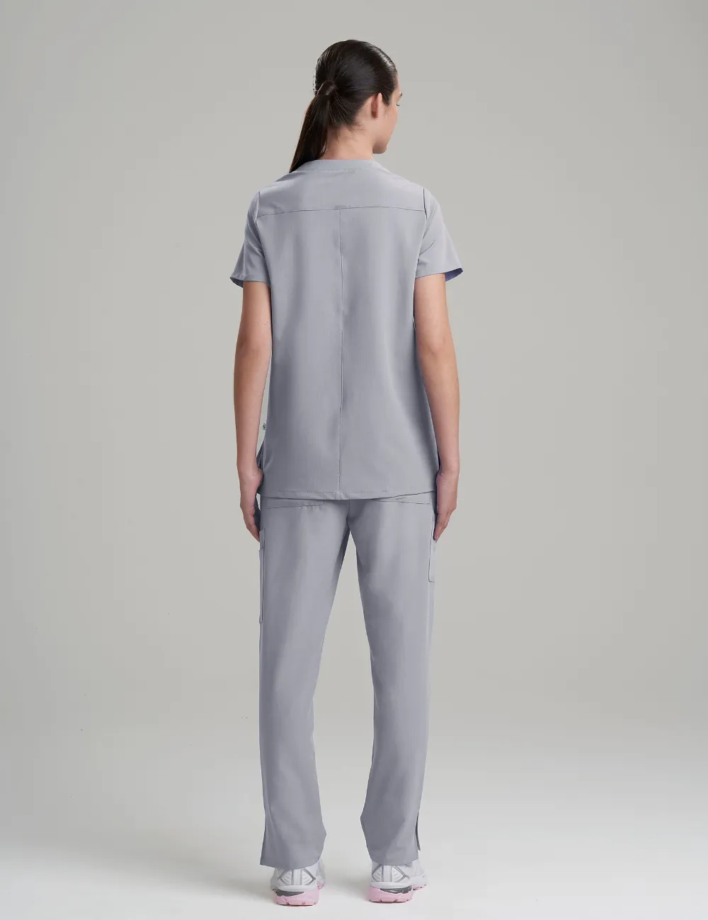 Womens 3-Pocket V-Neck Scrub Top Core Colorways