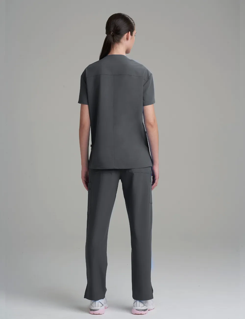 Womens 3-Pocket V-Neck Scrub Top Core Colorways