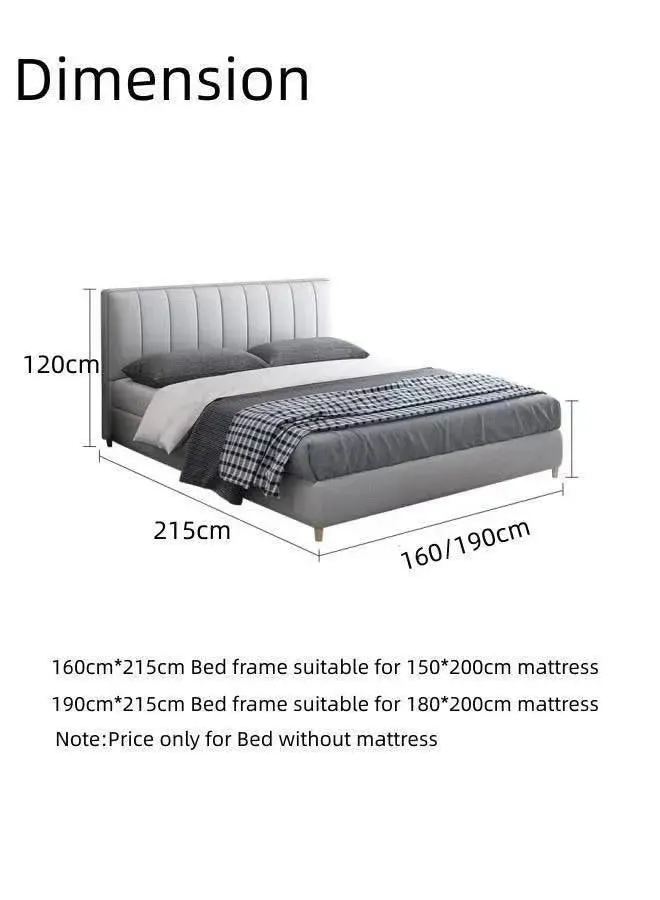 Wooden Twist Majesty Modernize Velvet Upholstery Bed for Luxury Bedroom