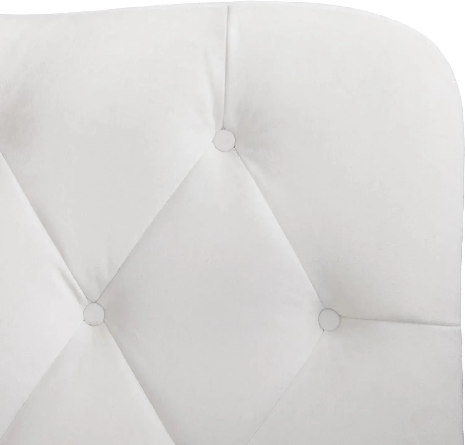 Wooden Twist Tessa Velvet Upholstery Rectangular Bed