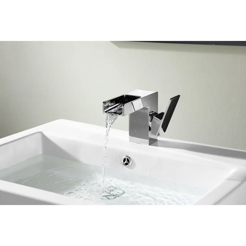 Zhona Single-Handle Bathroom Faucet in Polished Chrome