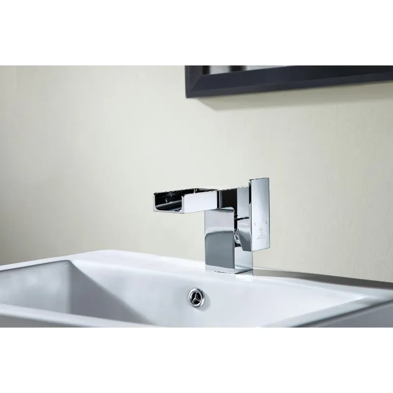 Zhona Single-Handle Bathroom Faucet in Polished Chrome